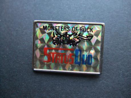 Status Quo Engelse rockband Monsters of Rock